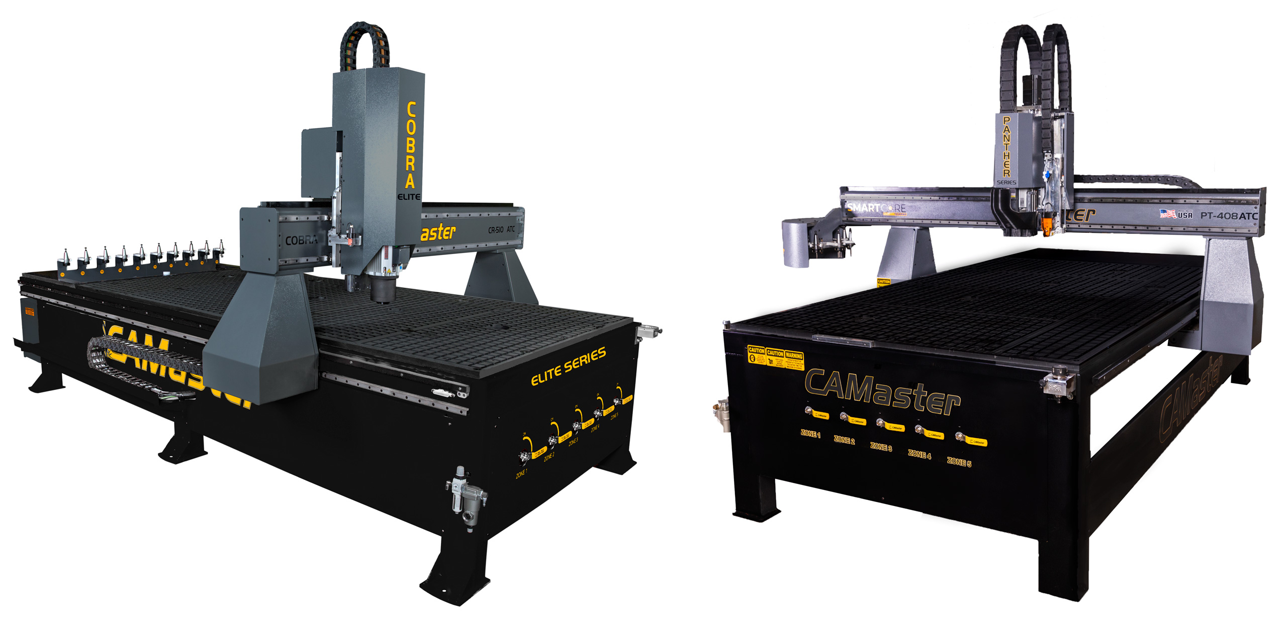 Cobra and Panther CNC Router